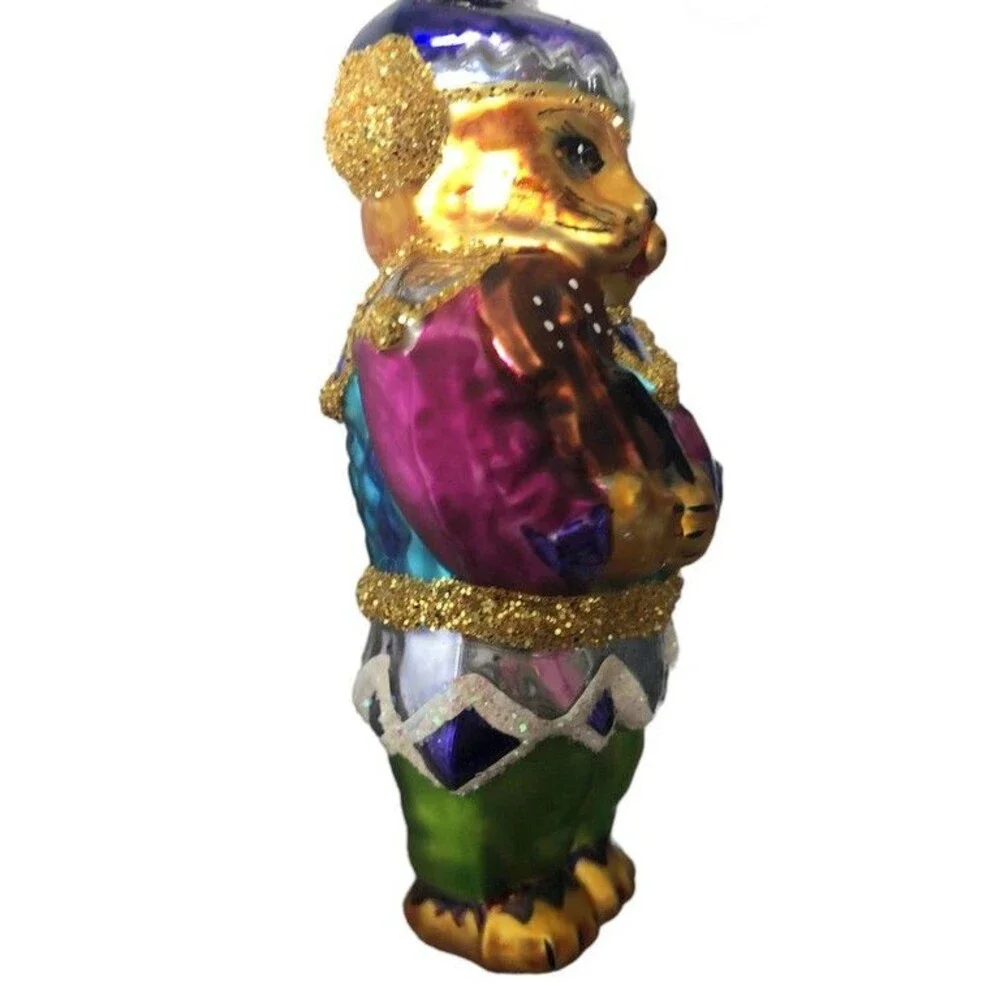 Christopher Radko Romeow Cat Ornament Retired Excellent 4.5